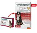 Zoetis Simparica Trio Chewable Tablet for Dogs Weight 40-60kg (Pack of 3 Tablets)