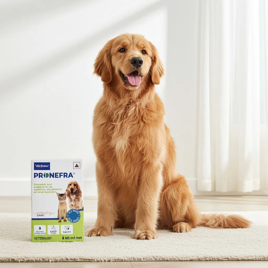 Virbac Pronefra (60 ML) Renal Support Supplement for Dogs and Cats