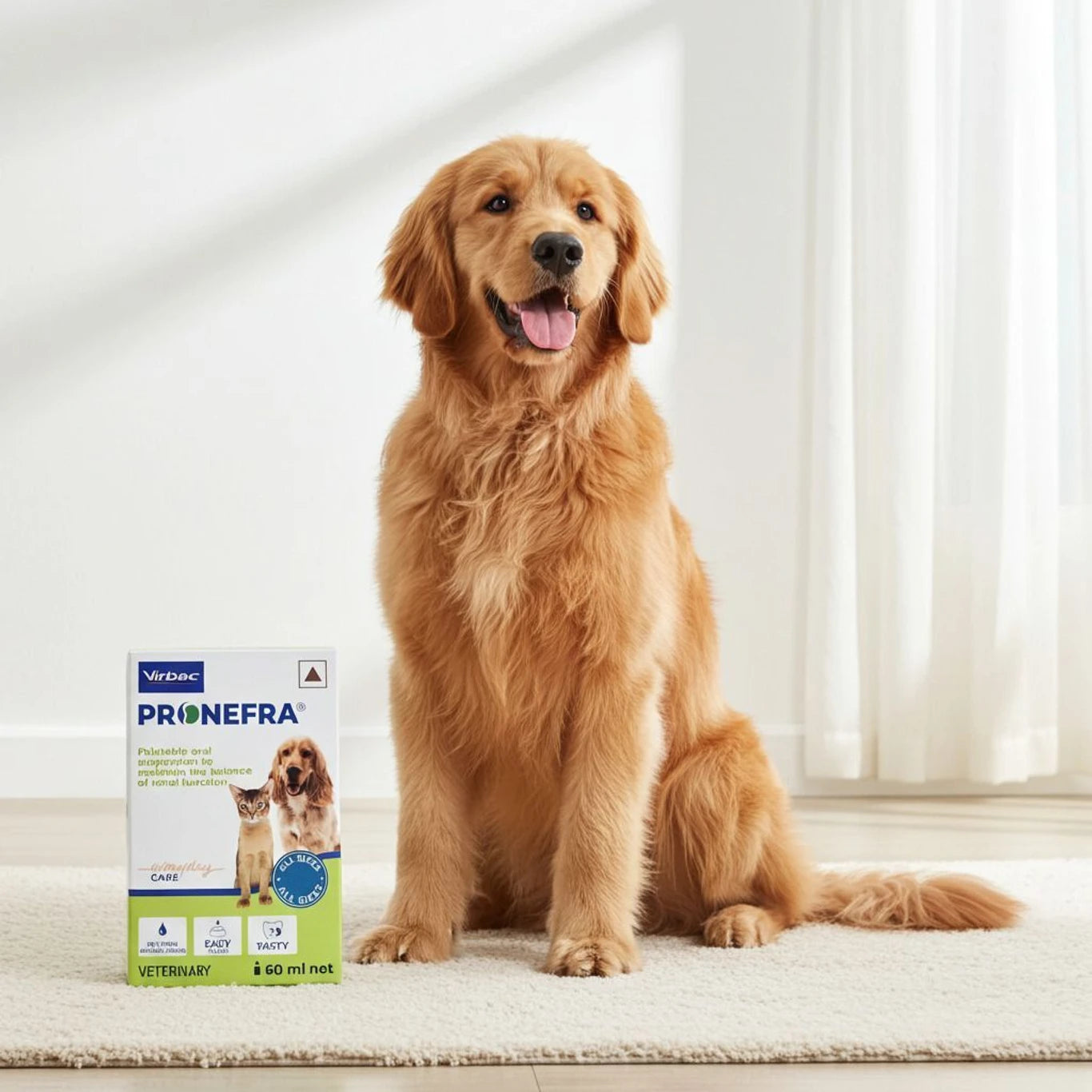 Virbac Pronefra (60 ML) Renal Support Supplement for Dogs and Cats