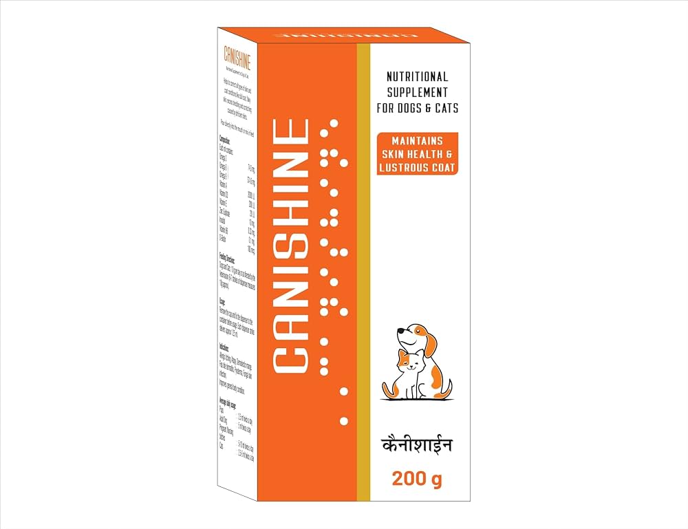 Canicon Canishine Skin & Coat Supplement For Dogs And Cats (200g)