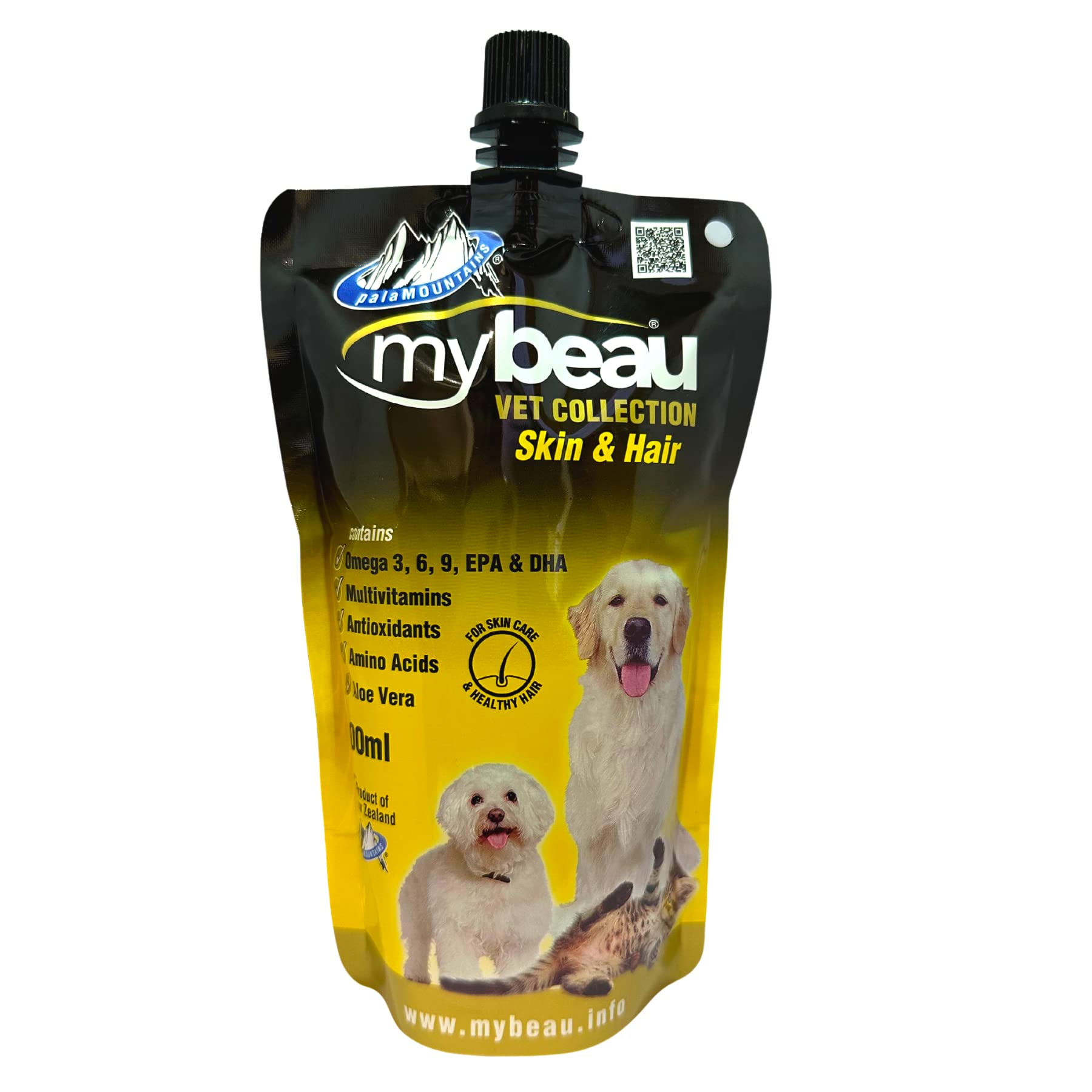 Palamountains MyBeau Skin & Hair (300 ml) Supplement for Cats and Dogs