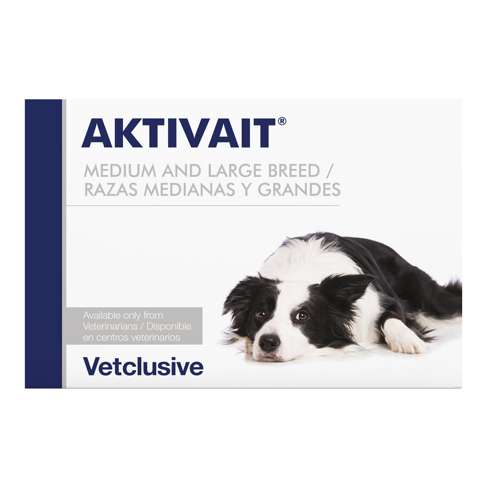 VetPlus Aktivait Medium/Large Dogs 60 Tablets.