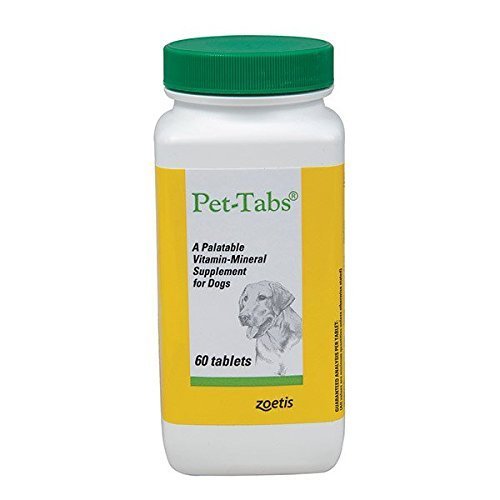 Virbac, Pet Tabs Virbac Pet Tabs Original Formula Vitamin Supplement, 60 Count