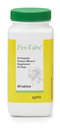 Pet-Tabs Vitamin Mineral Supplement - 60 Tablets