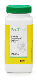 Pet Tabs Vitamin Mineral Supplement 60 Tablets