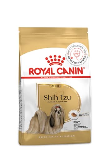 Royal Canin Shih TZU Adult Dog Food, Dry Food, Supports Healthy Skin & Dental Health, Helps in Stool & Odour Reduction, 1.5 Kg