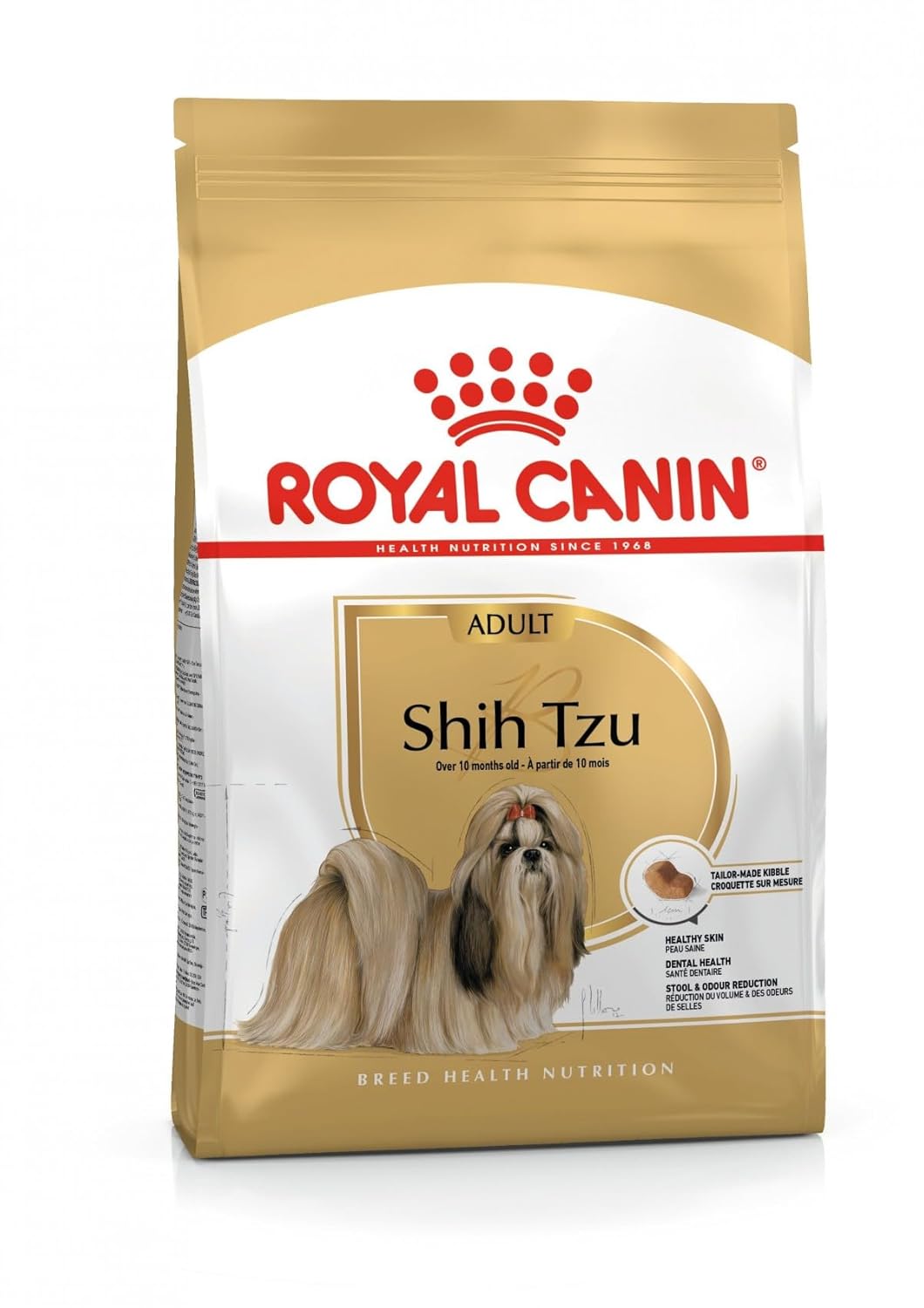 Royal Canin Shih Tzu Adult Dog Food Dry Food Supports Healthy Skin Dental Health Helps In Stool Odour Reduction 1 5 Kg