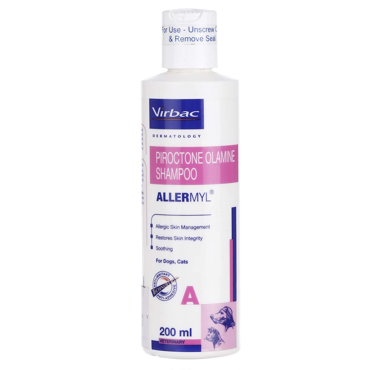Virbac Allermyl Shampoo 200 Ml 200 Milliliter Dog