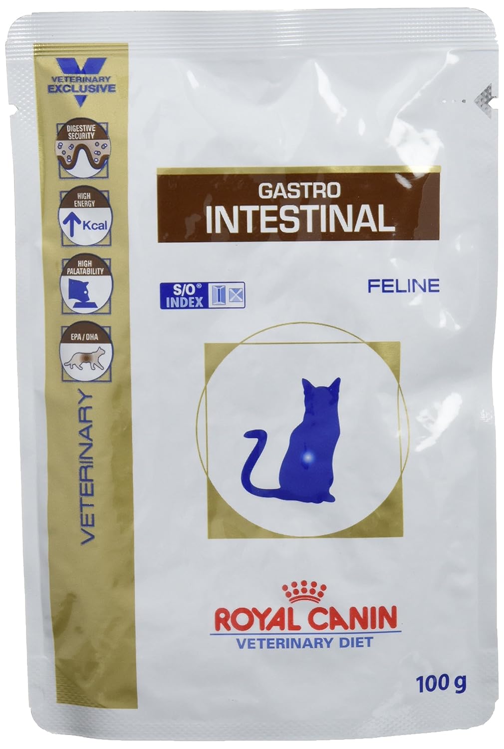 Royal Canin Gastro Intestinal Feline Cat Pouches 12 X 100 Gm Pouches