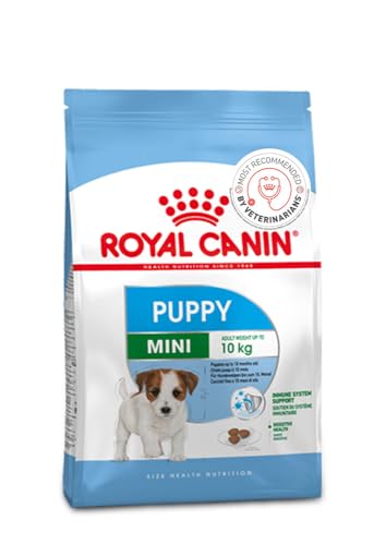 Royal Canin Mini Puppy Food, Dry Food, Supports Complex Natural Defence & digestive health, Supports Immune System, 800 Grams