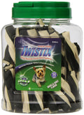 Twistix Npic Dog Dry Treat With Vanilla Mint Flavor 50 Count Small