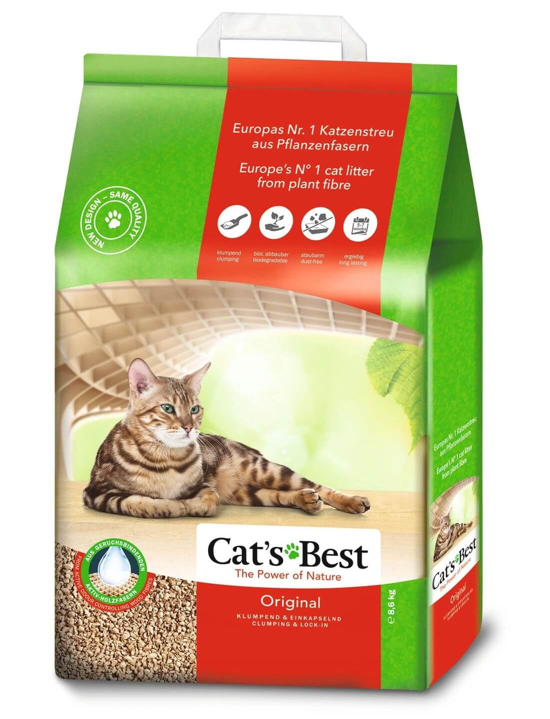 Cat S Best Oko Plus Clumping Cat Litter 20 L