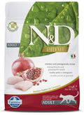 Farmina N D Prime Adult Cat Food Grain Free Low Glycemic Chicken Pomegranate For A Strong Immune System Complete Nutrition For Adult Cats 0 3kg