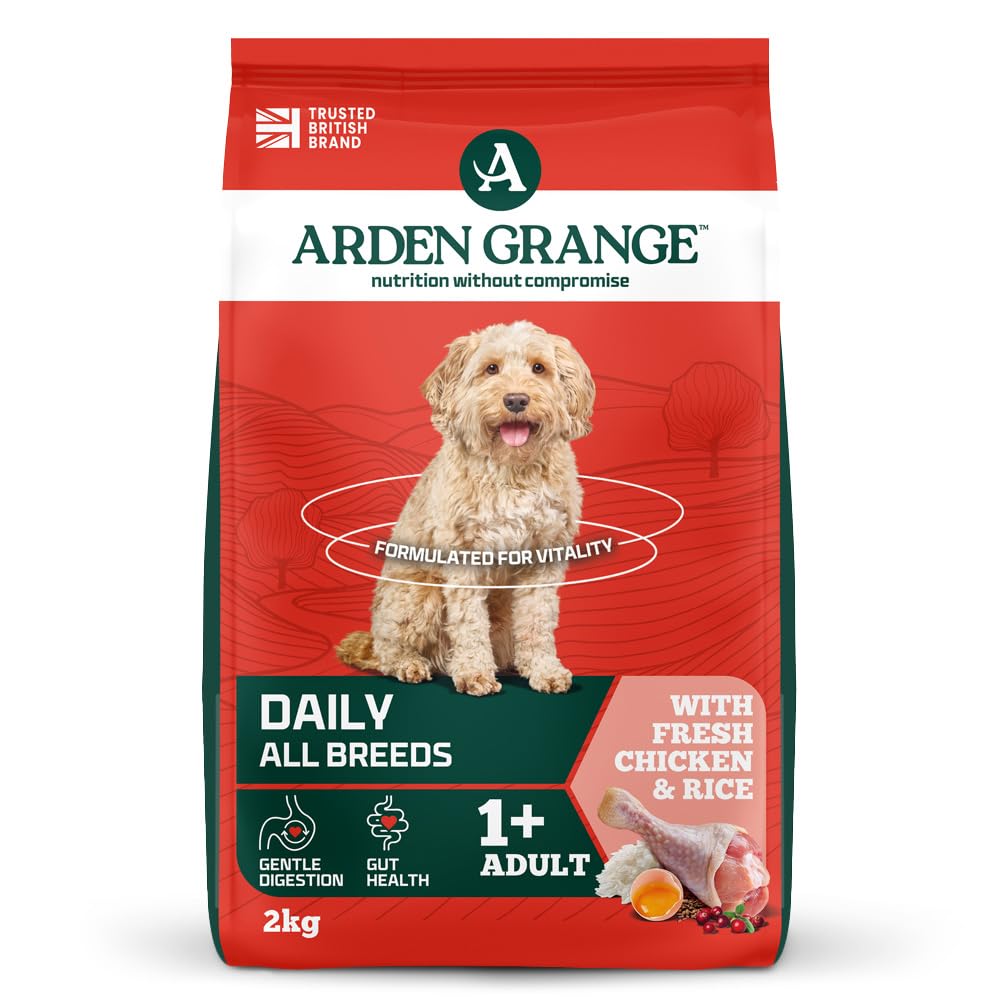 Arden Grange Dry Dog Food Adult Dog Chicken And Rice 2 Kg