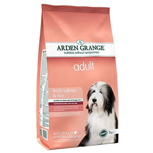Arden Grange Granule Adult Dog Food, Salmon and Rice, 2 Kg