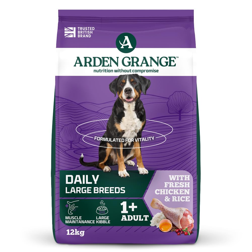 Arden Grange Adult Large Breed Dog Dry Chicken Food 12kg 1 Count