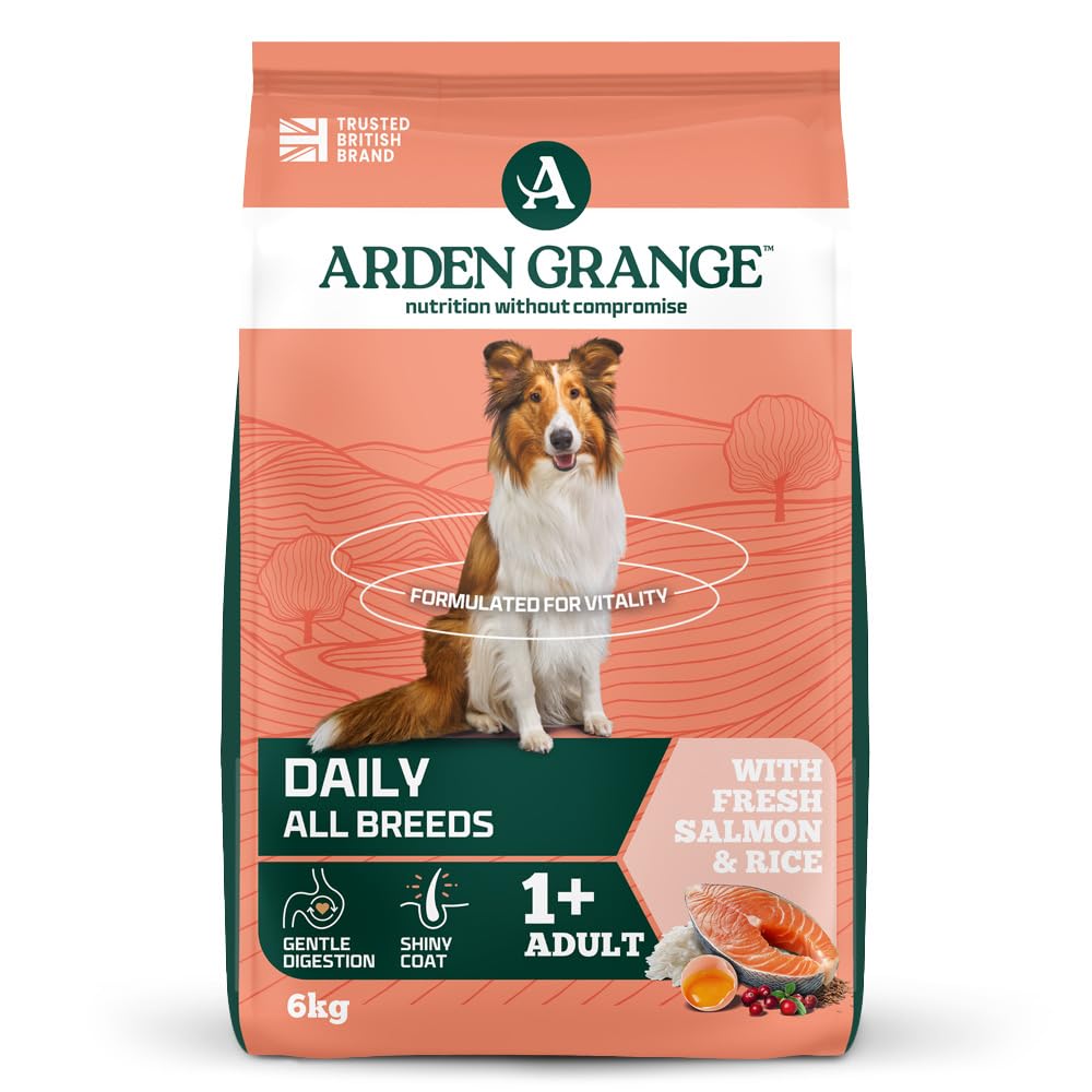Arden Grange Adult Dog Salmon Rice 6 Kg Granule
