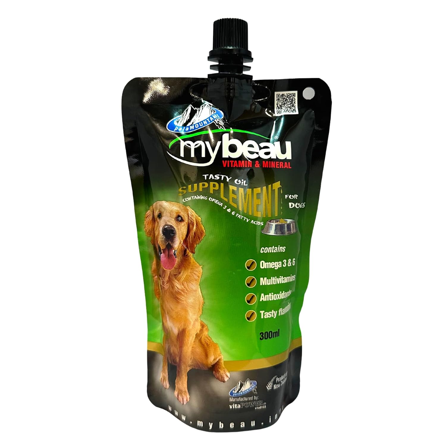 Palamountains My Beau For Dogs Omega 3 6 Essential Vitamins Enhances Skin Coat Immunity Digestion Reduces Fur Balls High Absorption Palatable Formula 300 Grams