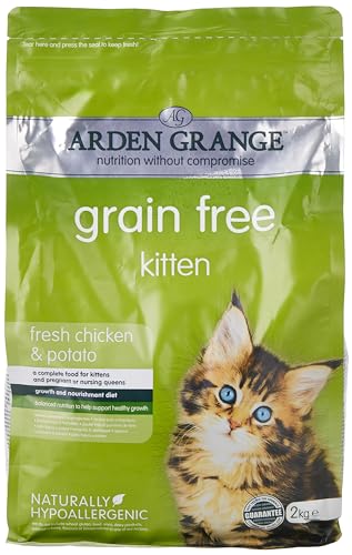 Arden Grange Dry Kitten Food Chicken & Potato 2-kg