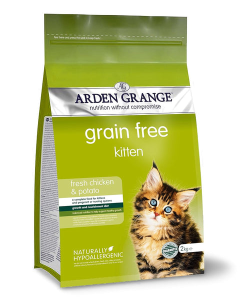 Arden Grange Dry Kitten Food Chicken Potato 2 Kg