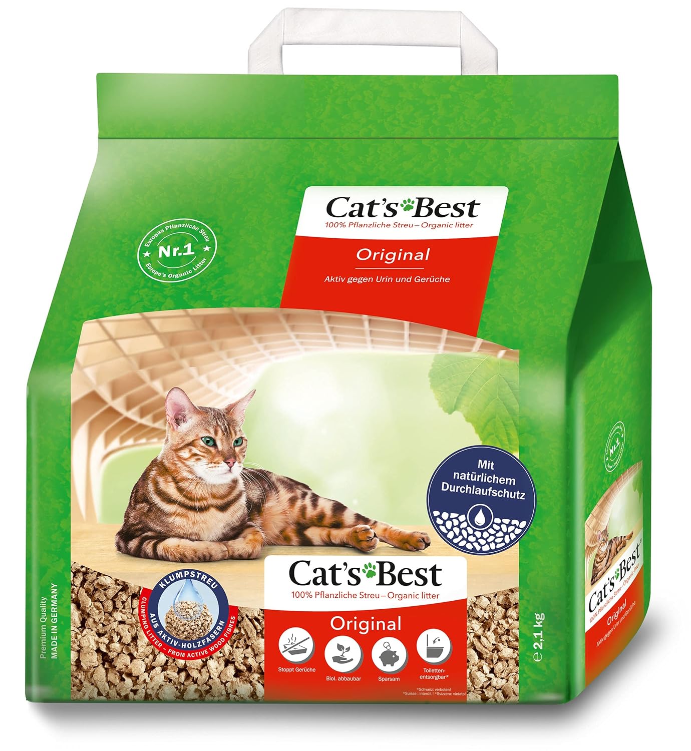 Cat S Best Okoplus Clumping Cat 2 1kg