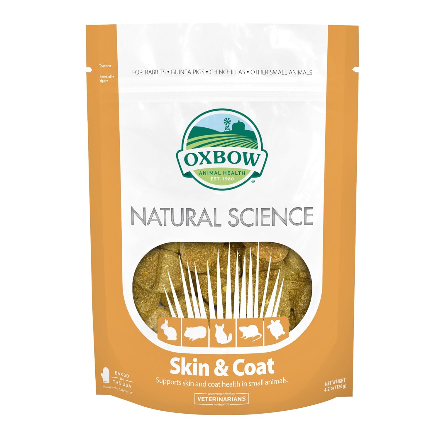 Oxbow Animal Health Oxbow Natural Science Skin Coat 4 2 Oz