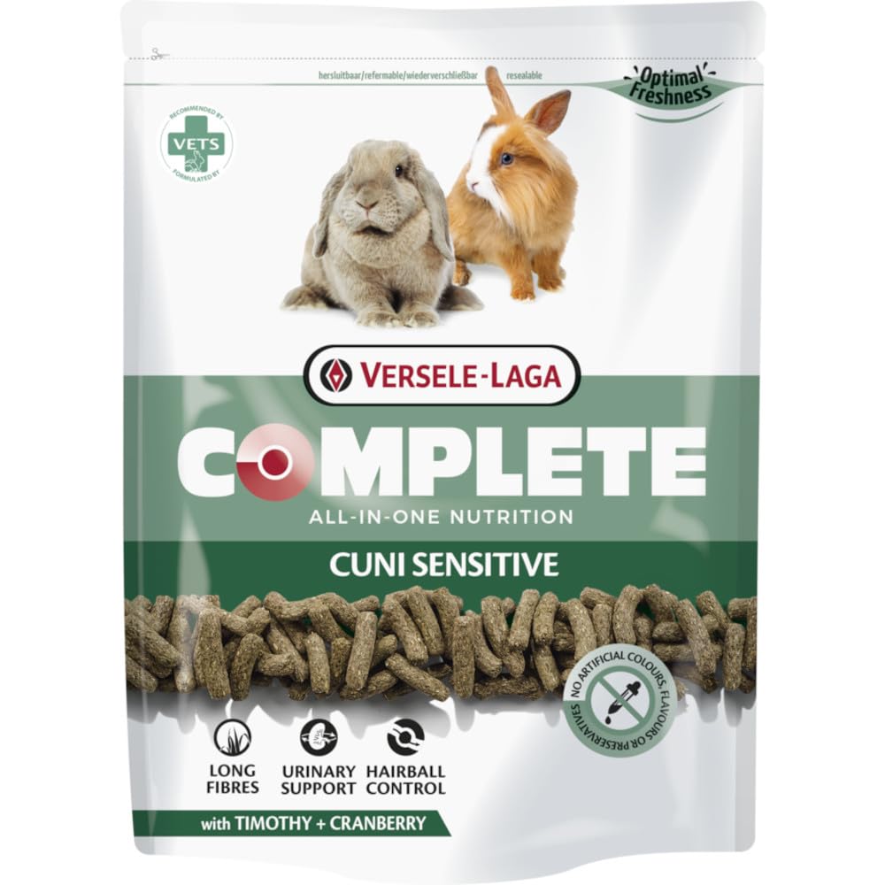 Versele Laga Complete Cuni Sensitive Easily Digestible All In One Pellet For Sensitive Rabbits 500gm Adult