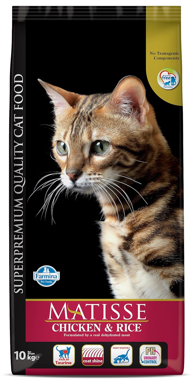 Farmina Matisse Dry Cat Food Adult 10 Kg Chicken And Rice