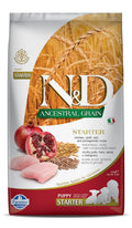 Farmina N D Ancestral Grain Starter Puppy Dog Food No Artificial Preservatives Spelt Oats Chicken Pomegranate Complete Nutrition For Puppies Up To 2 Months 2 5kg