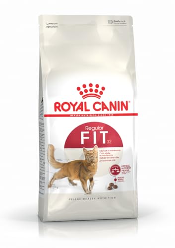 Royal Canin Fit 32 Regular for Adult Cat Dry Food, Supports Optimal Nutrient Profile and Healthy Weight, 400 Grams