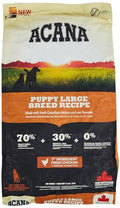 Acana Puppy Large Breed Dry Dog Food, Grain Free Dry Dog Food for Puppies, Fresh or Raw Ingredients, 11.4 KG