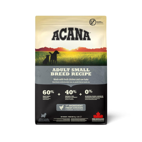 Acana Adult Small Breed Dry Dog Food Grain Free Dog Food For All Life Stages Fresh Or Raw Ingredients 2 Kg
