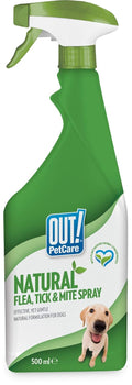 Bramton Out Natural Flea And Tick Spray 500 Ml