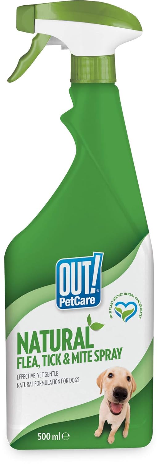Bramton Out Natural Flea And Tick Spray 500 Ml