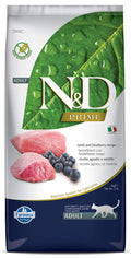Farmina N D Prime Dry Cat Food Adult Grain Free 5 Kg Lamb And Blueberry