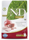 Farmina N D Prime Dry Cat Food Kitten Grain Free 0 3 Kg Chicken And Pomegranate