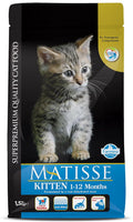 Farmina Matisse Kitten Food Complete Balanced Nutrition For Kittens 1 12 Months Supports Healthy Growth Brain Development 1 5kg