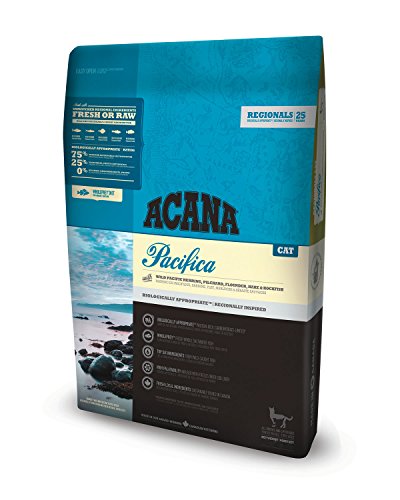 Acana Pacifica Cat, Grain Free Dry Cat Food for All Life Stages, 4.5 Kg