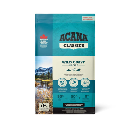 Acana Wild Coast Dry Dog Food Grain Free Dog Food For All Life Stages Fresh Or Raw Ingredients 9 7 Kg