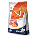 N&D FARMINA PET FOODS Pumpkin Dry Dog Pet Food, Grain-Free, Adult Mini Breed, 2.5-Kg, Lamb and Blueberry