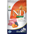 N D Farmina Pet Foods Pumpkin Dry Dog Pet Food Grain Free Adult Mini Breed 2 5 Kg Lamb And Blueberry