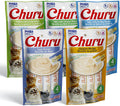 Inaba Ciao Churu Lickable Puree Creamy Cat Treat 5 Flavor Variety Pack All Life Stages