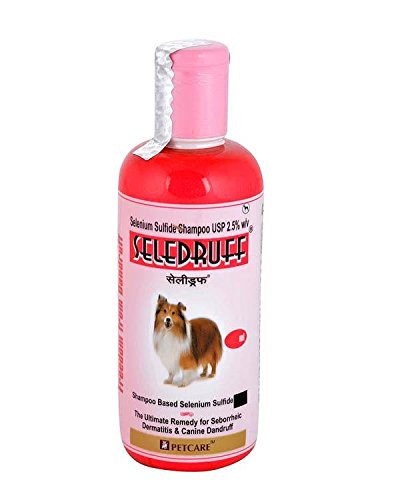 Petcare Seledruff Selenium Sulfide Shampoo Usp 2 5 For Dogs 200 Milliliter