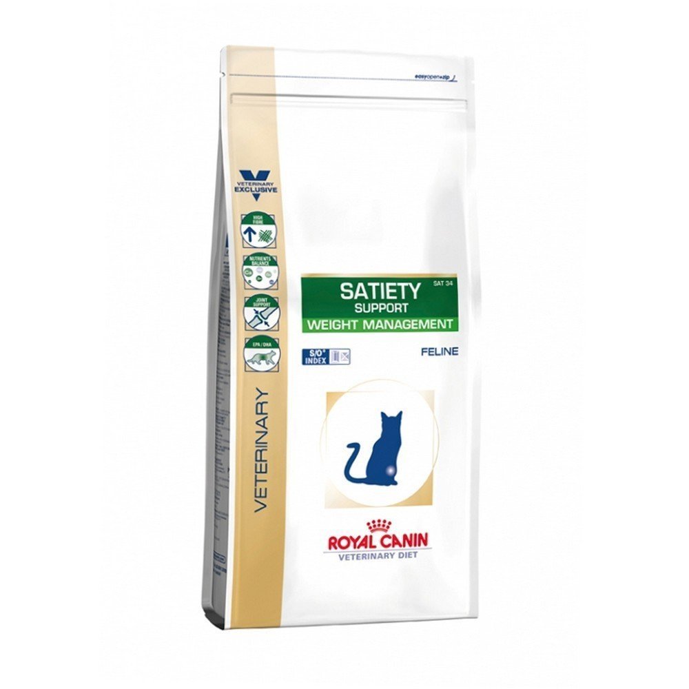 Royal Canin Veterinary Diet Satiety Feline Cat Food 1 5kg