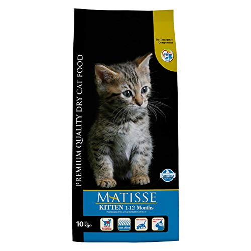 Farmina Matisse Kitten Food | Complete & Balanced Nutrition | for Kittens (1-12 Months) | Supports Healthy Growth & Brain Development | 10kg