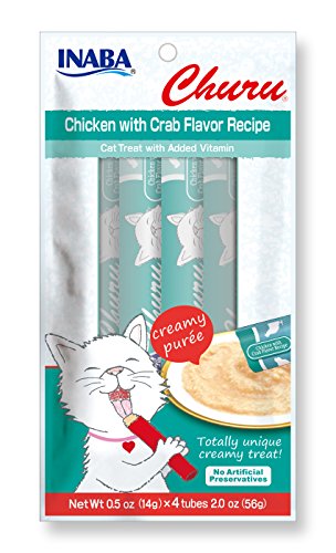 Churu Chicken with Crab 56 G/4 Sticks Per Pack