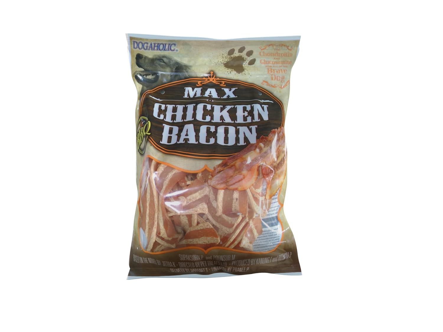 Rena Max Chicken Bacon Strips For Dog Of All Life Stages Bbq 130g