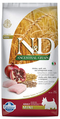 N D Farmina Pet Foods N D Ancestral Grain Dry Dog Food Adult Mini Breed 7 Kg Chicken And Pomegranate 1 Count