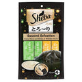 Sheba Melty Premium Lickable Creamy Cat Treats, Sasami Selection Chicken & Chicken & Whitefish Flavors, 4 Packs x 12g, (48g) Creamy Treats for Bonding, All Life Stages