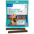 Virbac Cet Veggiedent Fr3sh Tartar Control Chews For Large Dogs Over 66 Pounds Plant Based Formula 30 Count Bag All Life Stages